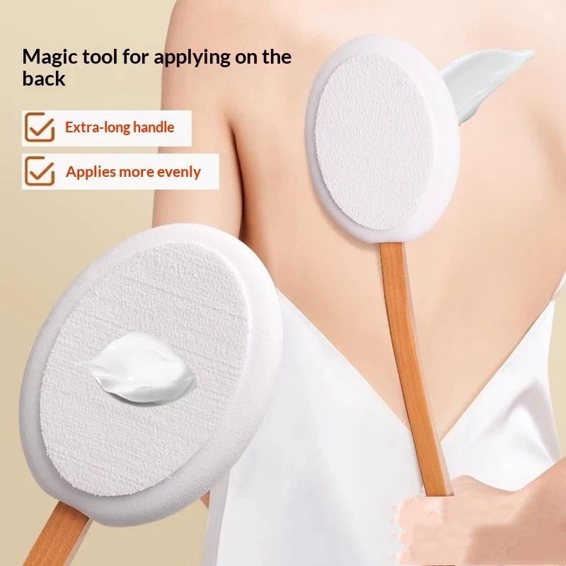 Body Brush - Multi Function Wooden Long Handle Back