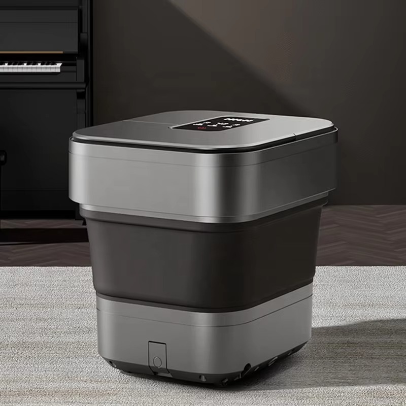 Foot Spa - Electrically-powered Folding Washing & Massage Tub