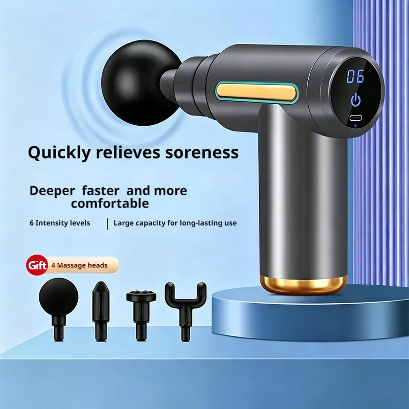 Massage Gun - 6 Speed Mini Electric Fascia Gun