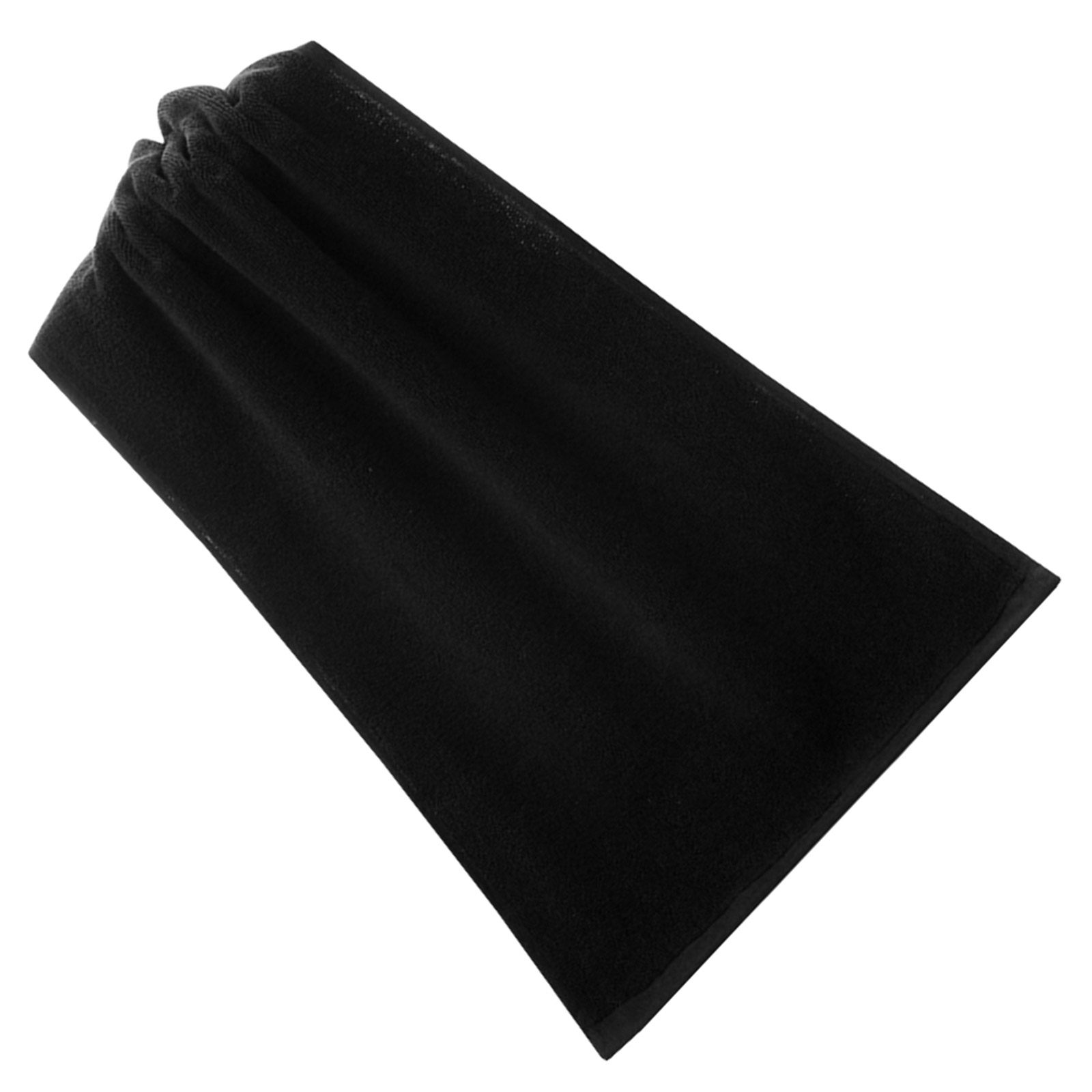Spa Towel - Black 35x75cm Pure Cotton Hand Towel