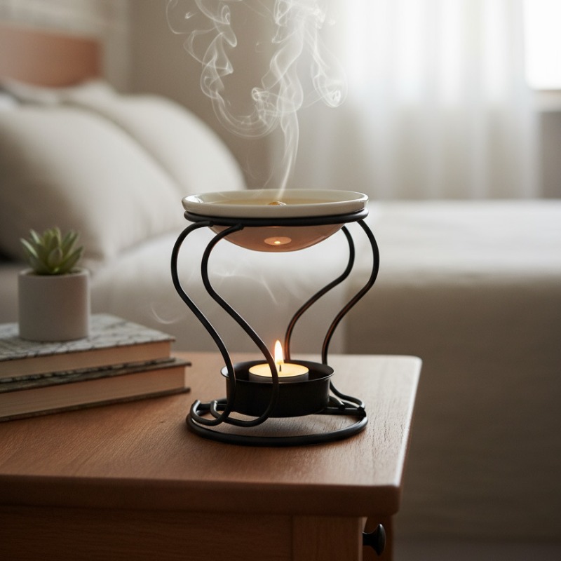 Wax Warmer - Metal Tealight Ceramic Tealight Candle Oil