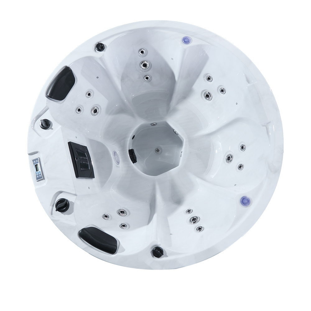 4-Person Freestanding Whirlpoo - Hot Tub 评论和价格