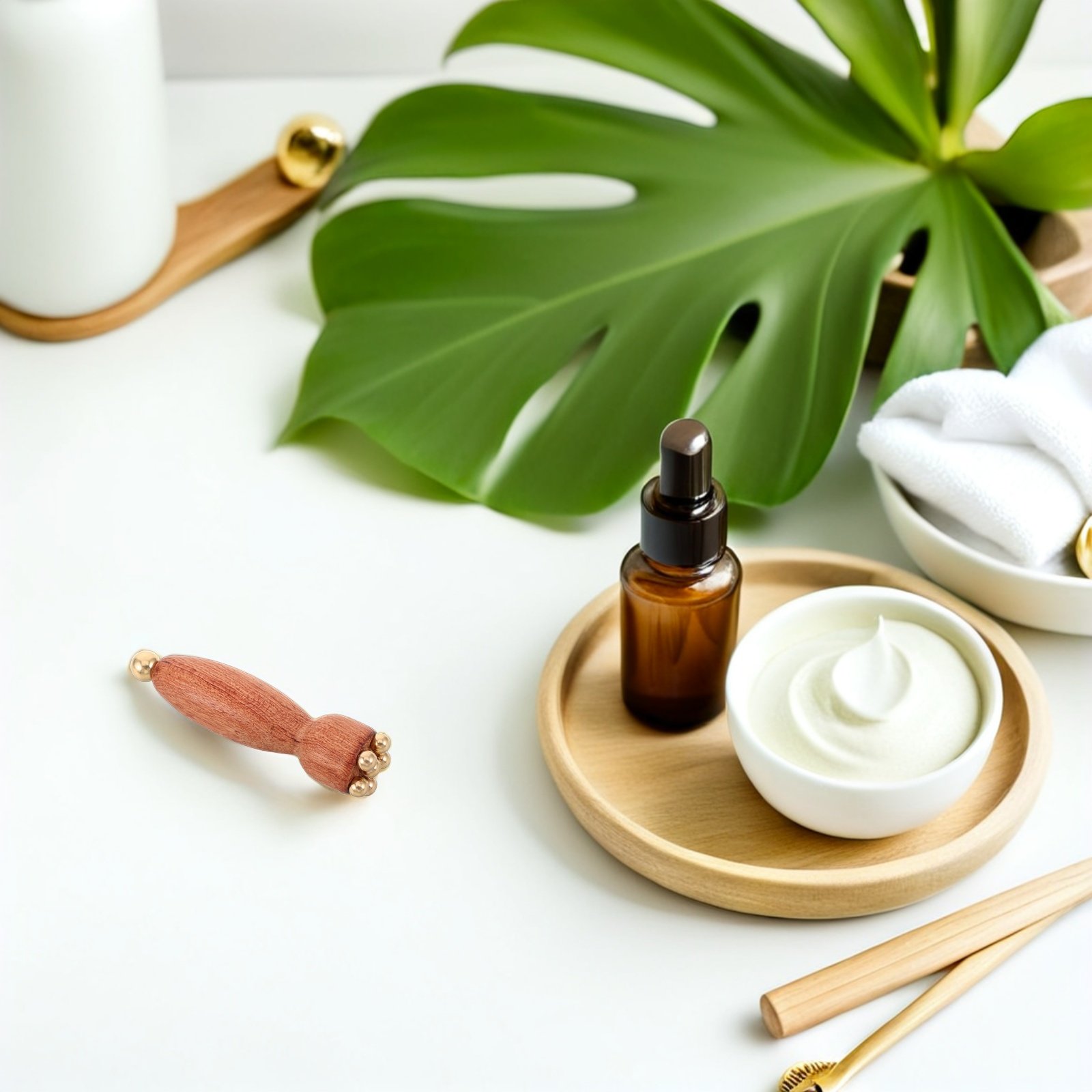 Wooden Eye Massage Tool Wood C - Spa Massager 评论和价格