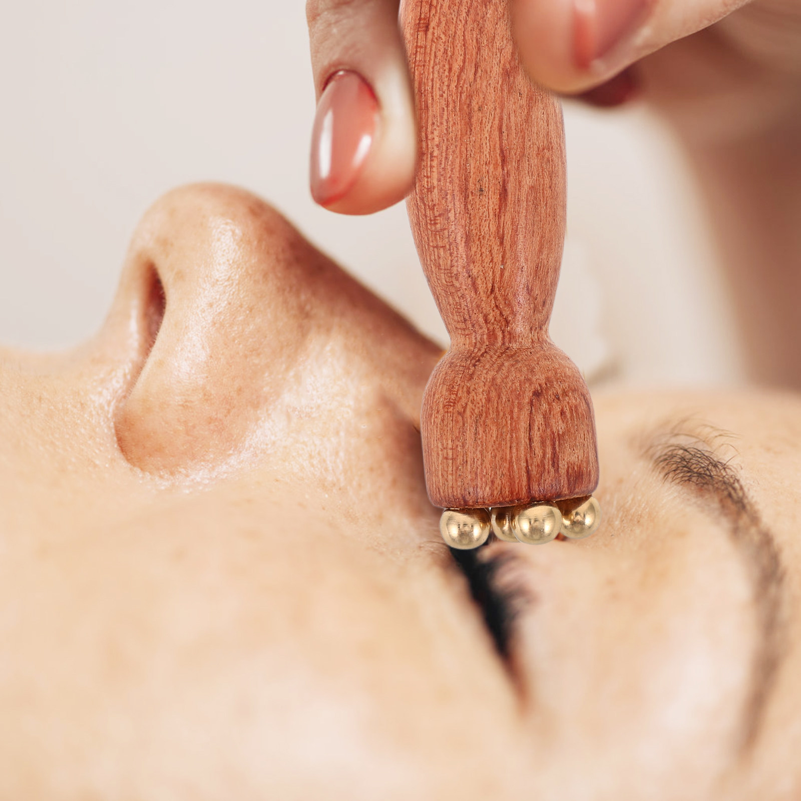 Wooden Eye Massage Tool Wood C - Spa Massager 评论和价格