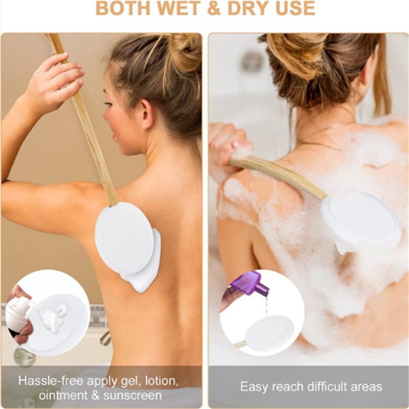 Multi Function Wooden Long Han - Body Brush 评论和价格