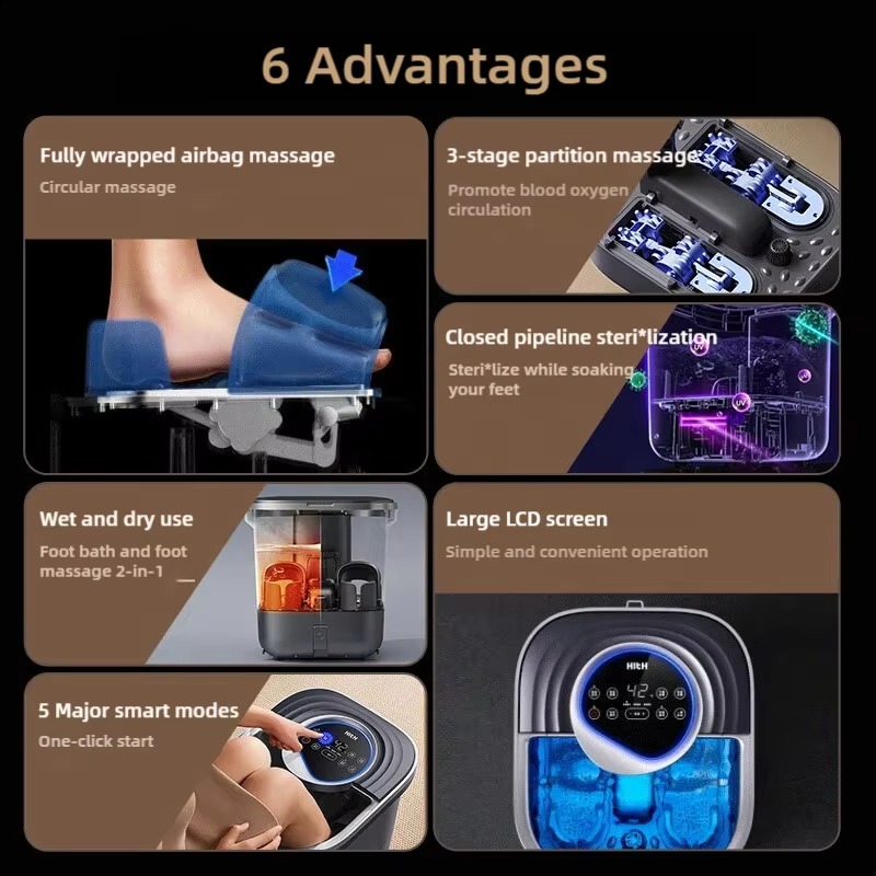 Portable Electric Foot Massage - Foot Spa 评论和价格