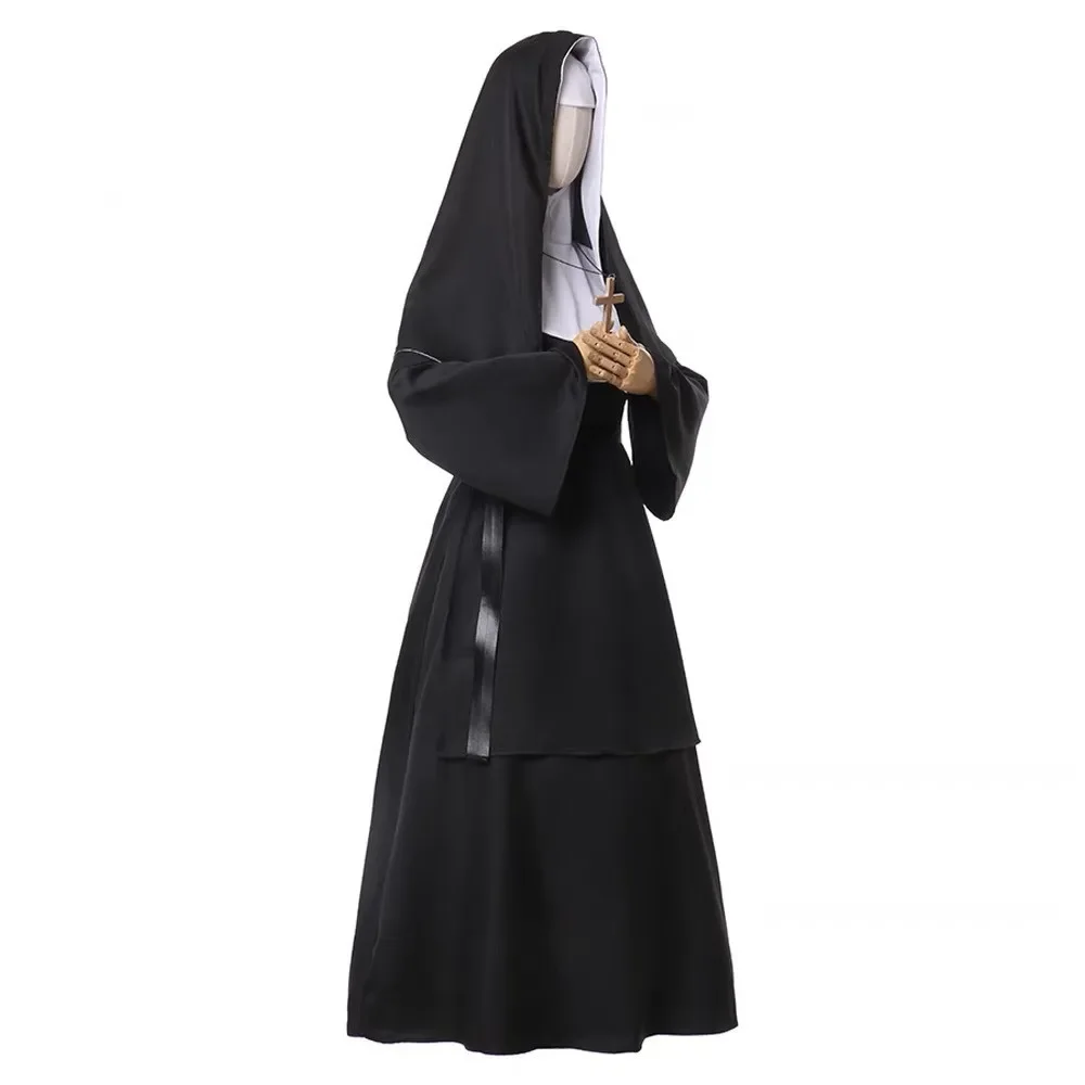 2026 Women Nun Costumes Maria  - Bathrobe 评论和价格