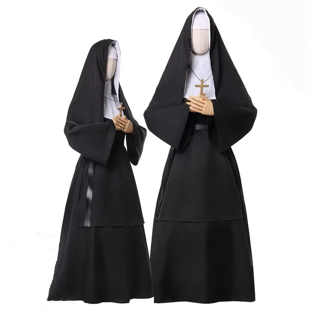 2026 Women Nun Costumes Maria  - Bathrobe 评论和价格