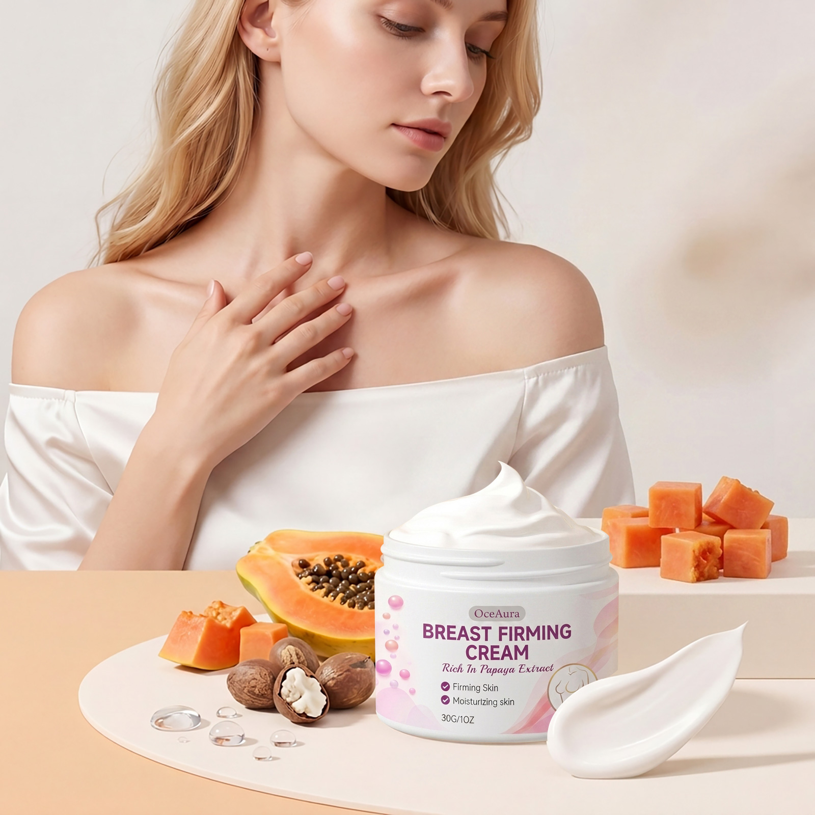 Papaya Extract Chest Care Crea - Spa Massager 评论和价格