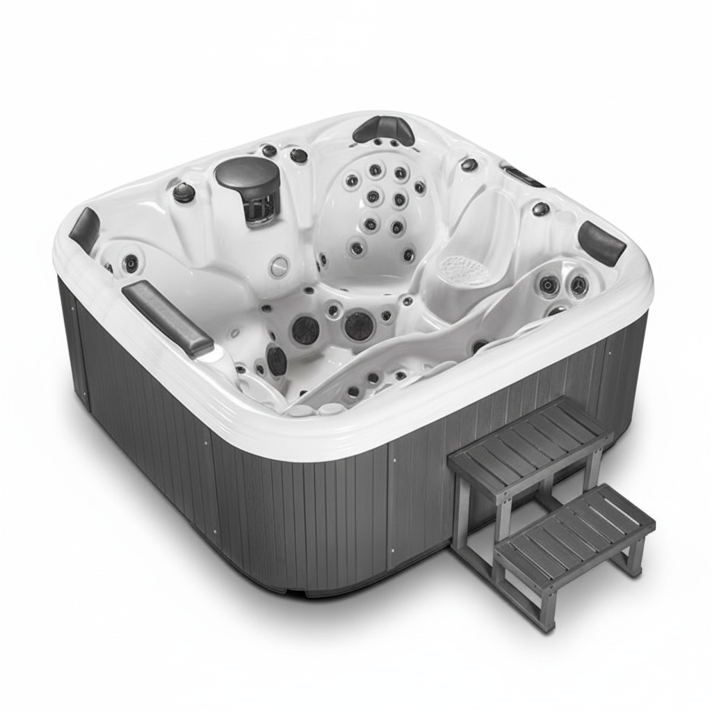 6 Person Hot Tub Spa, Durable  - Hot Tub 评论和价格