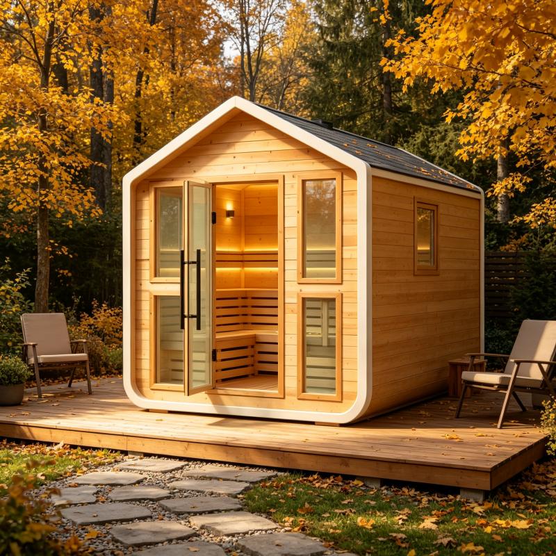 Custom Luxury Sauna Cabin Soli - Spa Wellness Gym 评论和价格