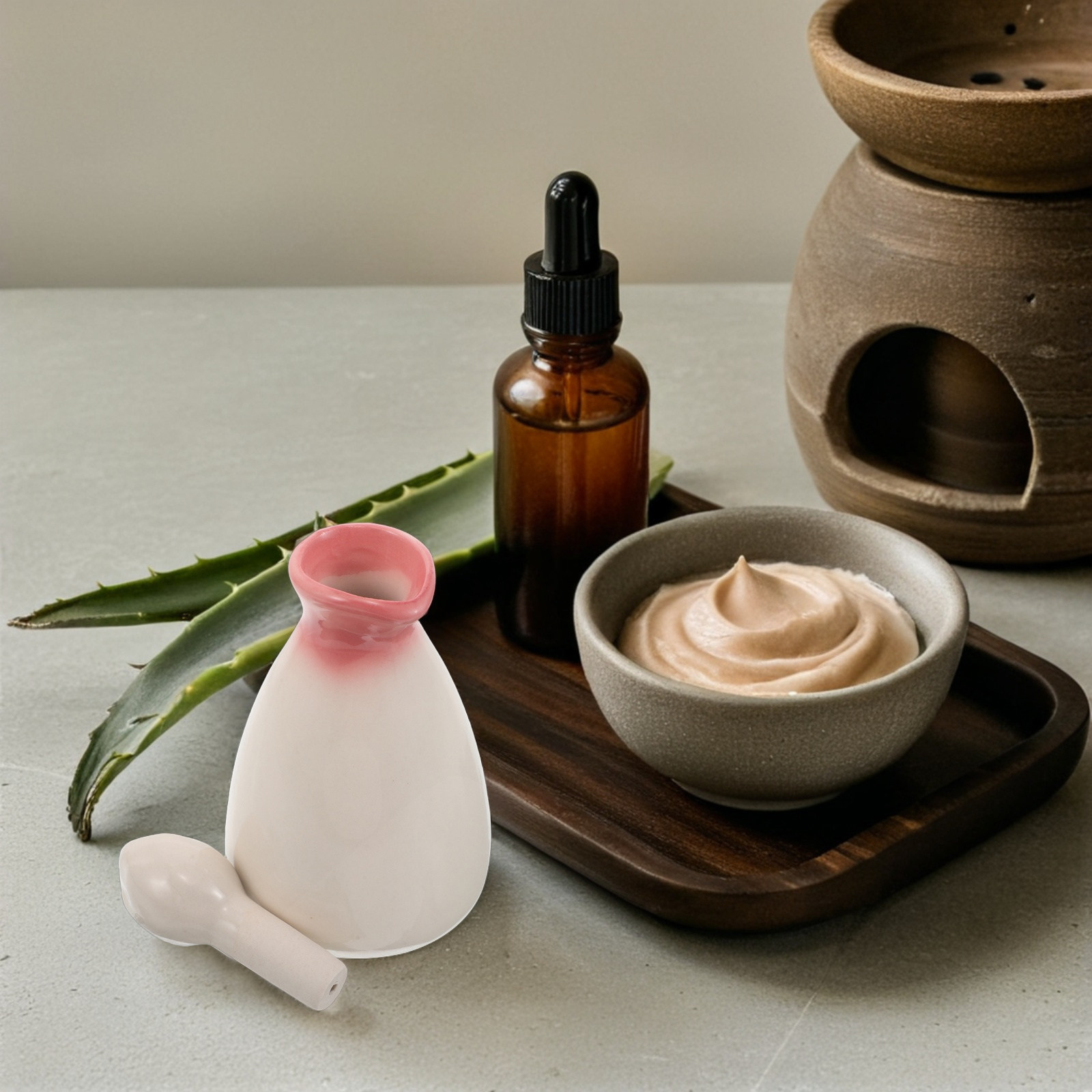 40Ml Ceramic Essential Oil Bot - Spa Massager 评论和价格