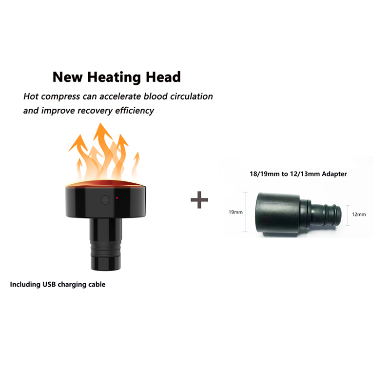 New Heat Fascia Gun Massage He - Massage Gun 评论和价格