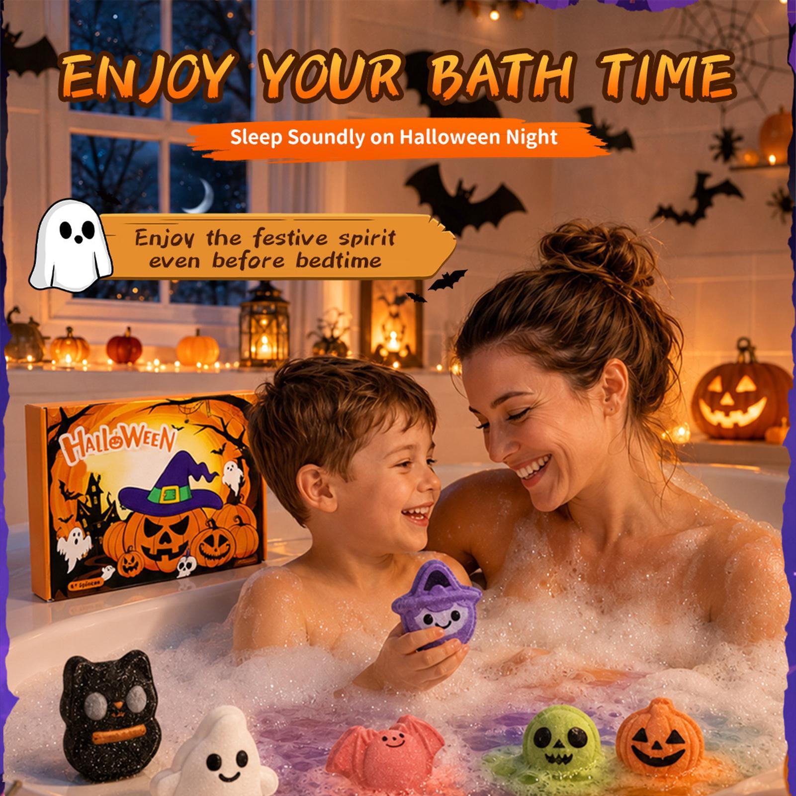Halloween Bath ball Set, 6-pie - Bath Salts 评论和价格