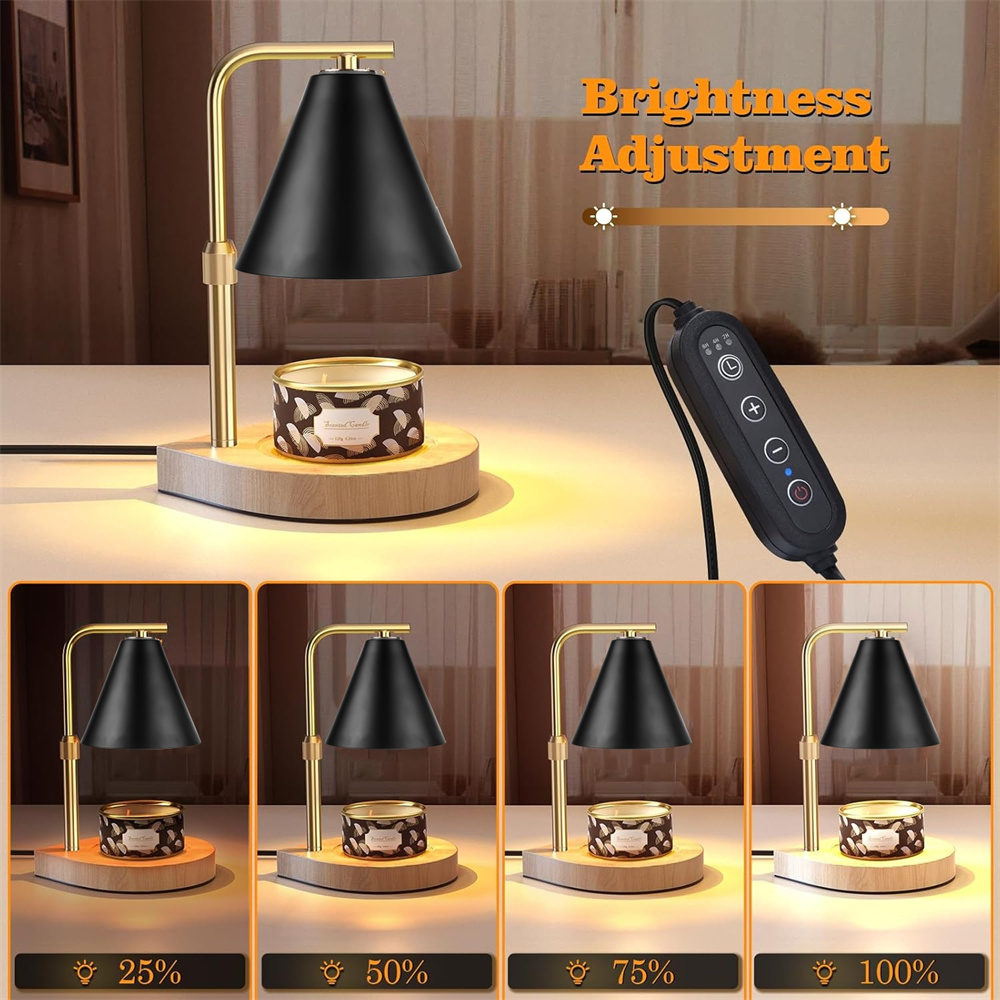 Black Candle Warmer Lamp with  - Wax Warmer 评论和价格