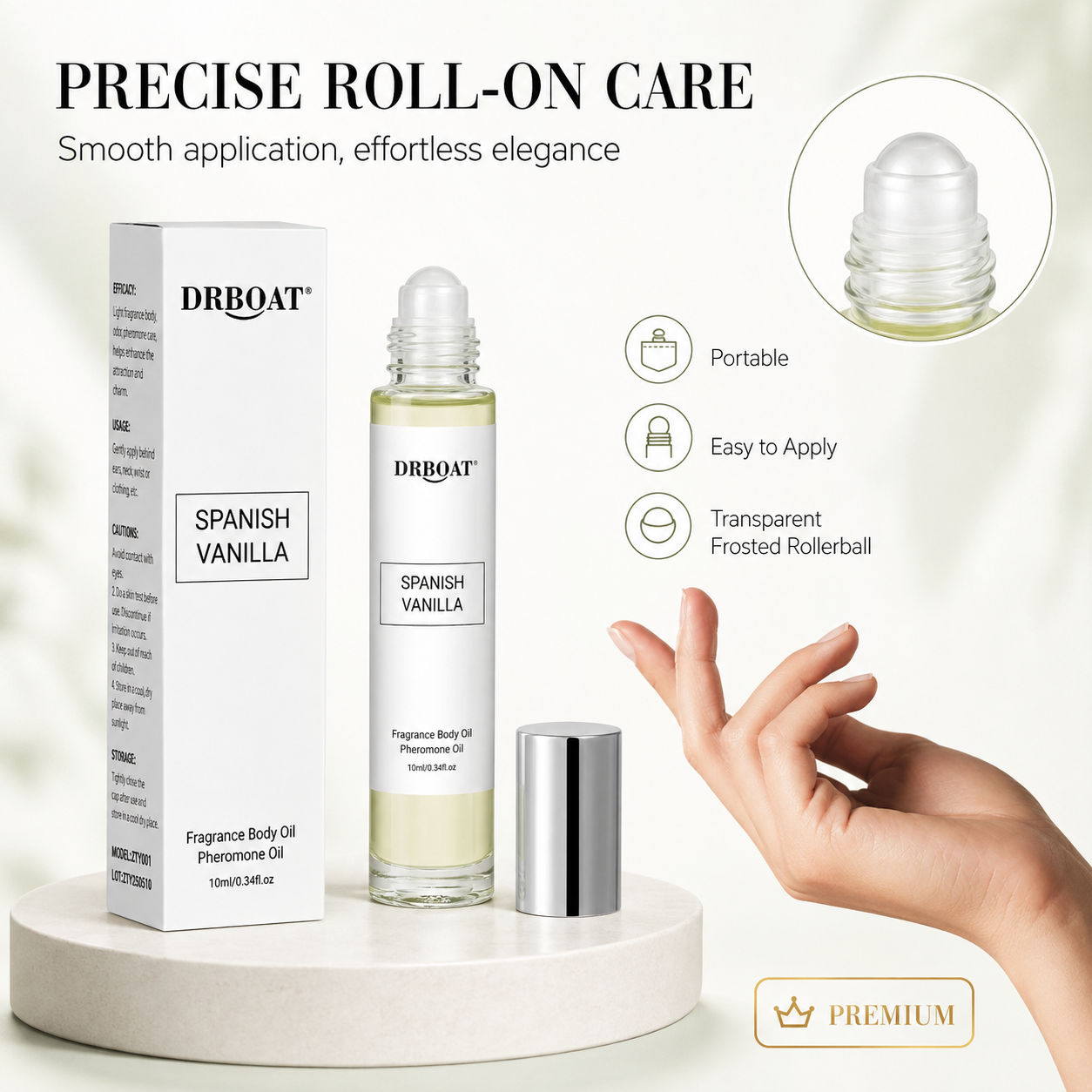 White Oud Pheromone Body Oil 1 - Body Oil 评论和价格