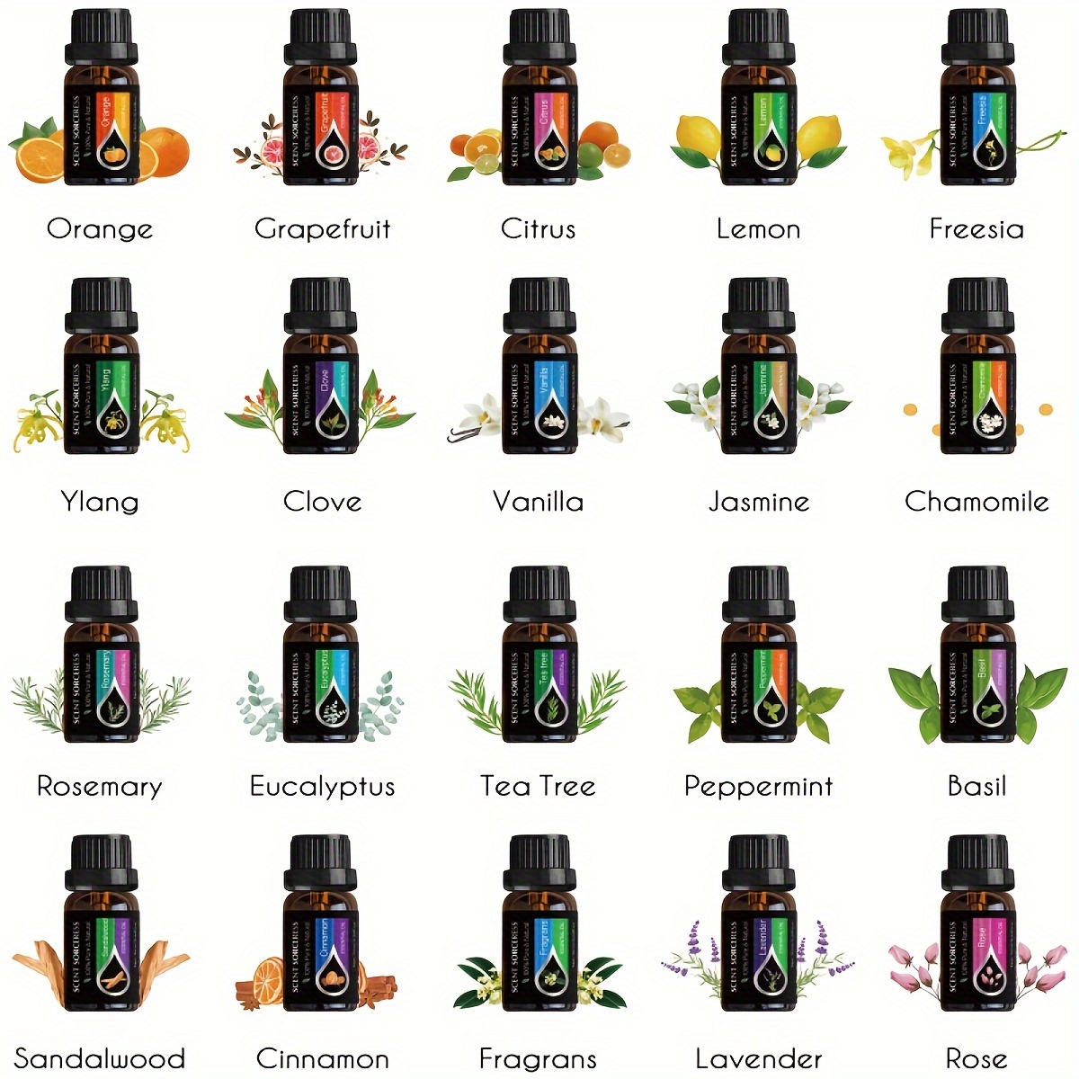 20pcs/set Essential Oil Set La - Spa Massager 评论和价格