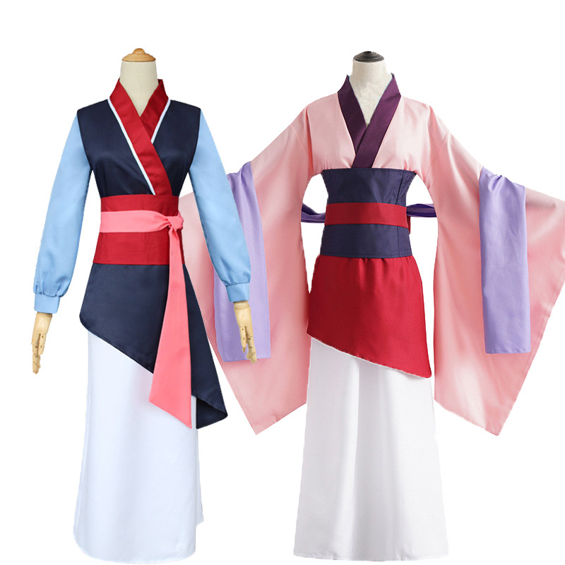 Anime Hua Mulan Cosplay Costum - Bathrobe 评论和价格