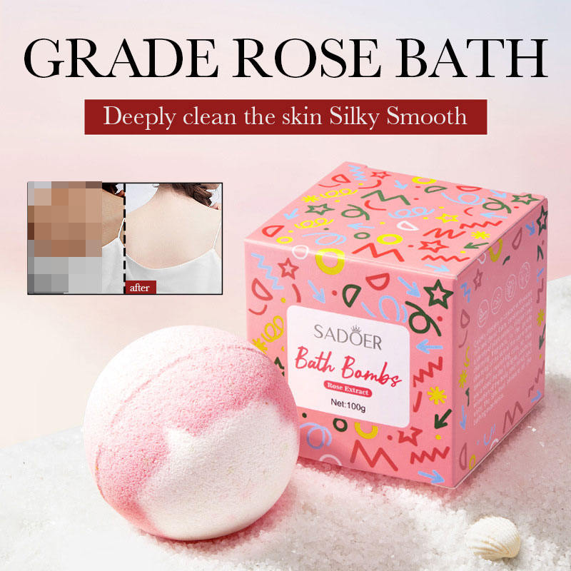Salt Ball SADOER Rose Bath Bal - Bath Salts 评论和价格