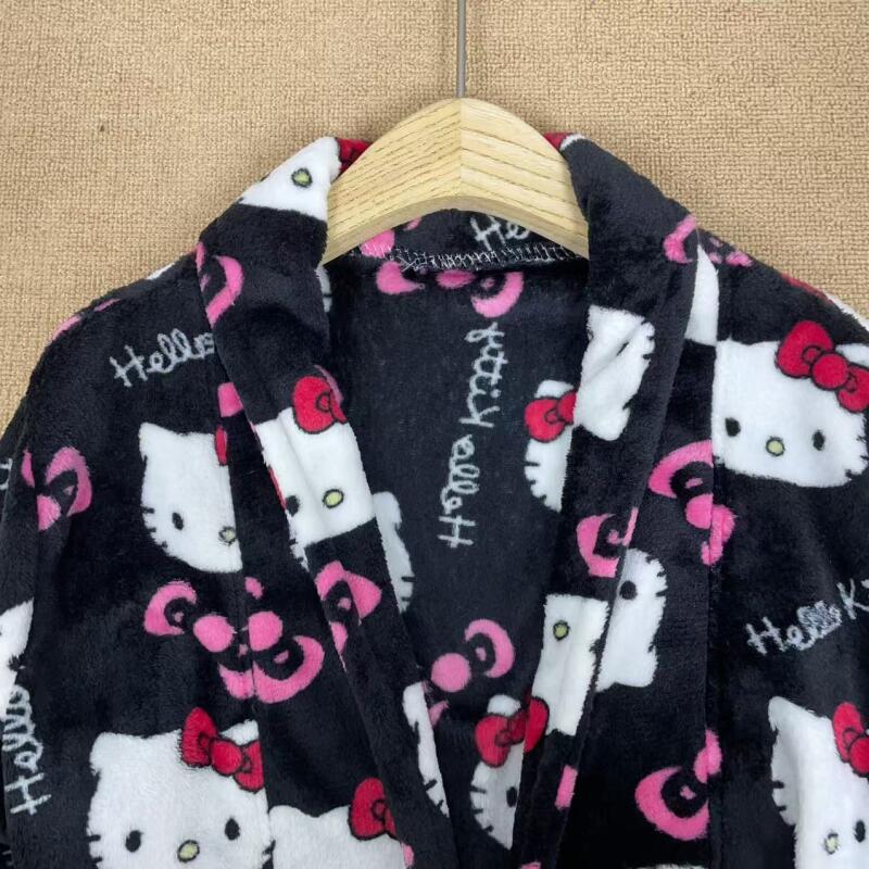 Nightgown Hello Kitty New Autu - Bathrobe 评论和价格