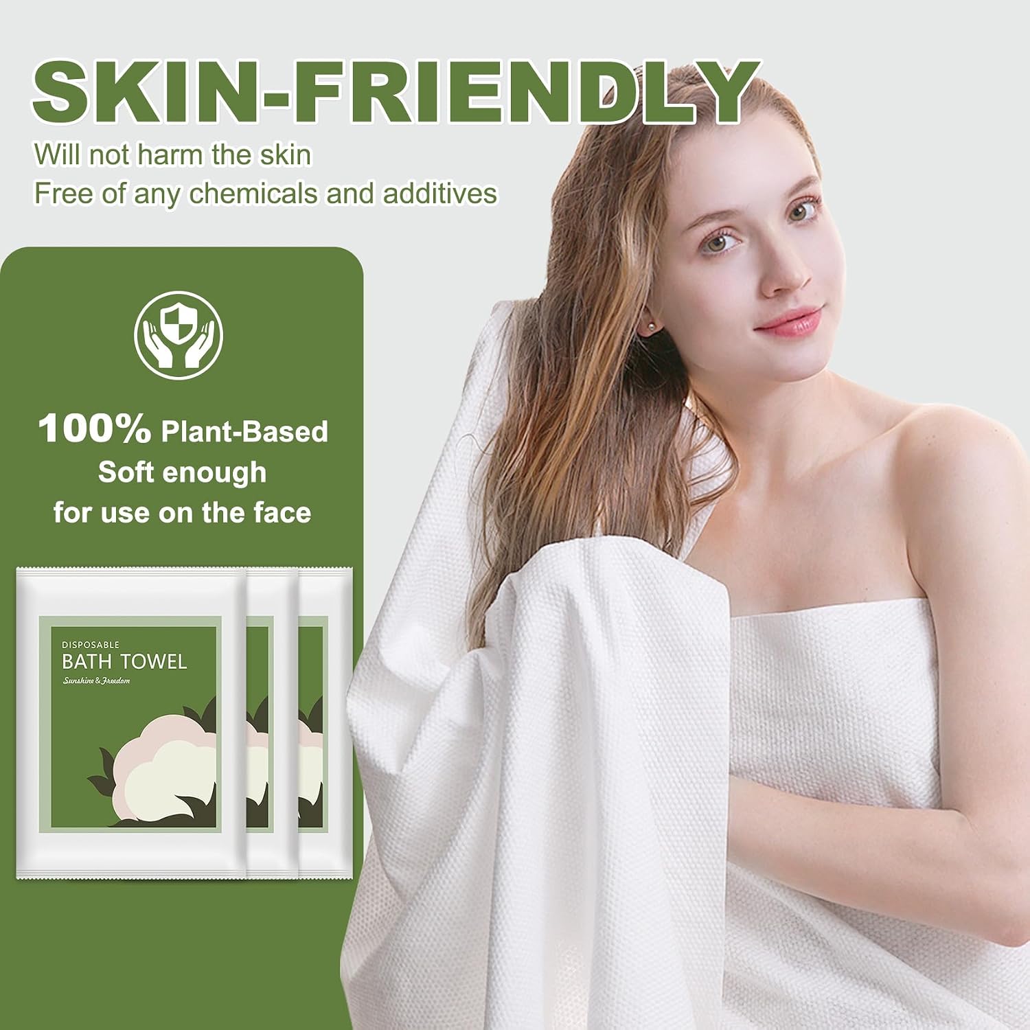 Disposable Bath Towels 10Pcs 5 - Spa Towel 评论和价格