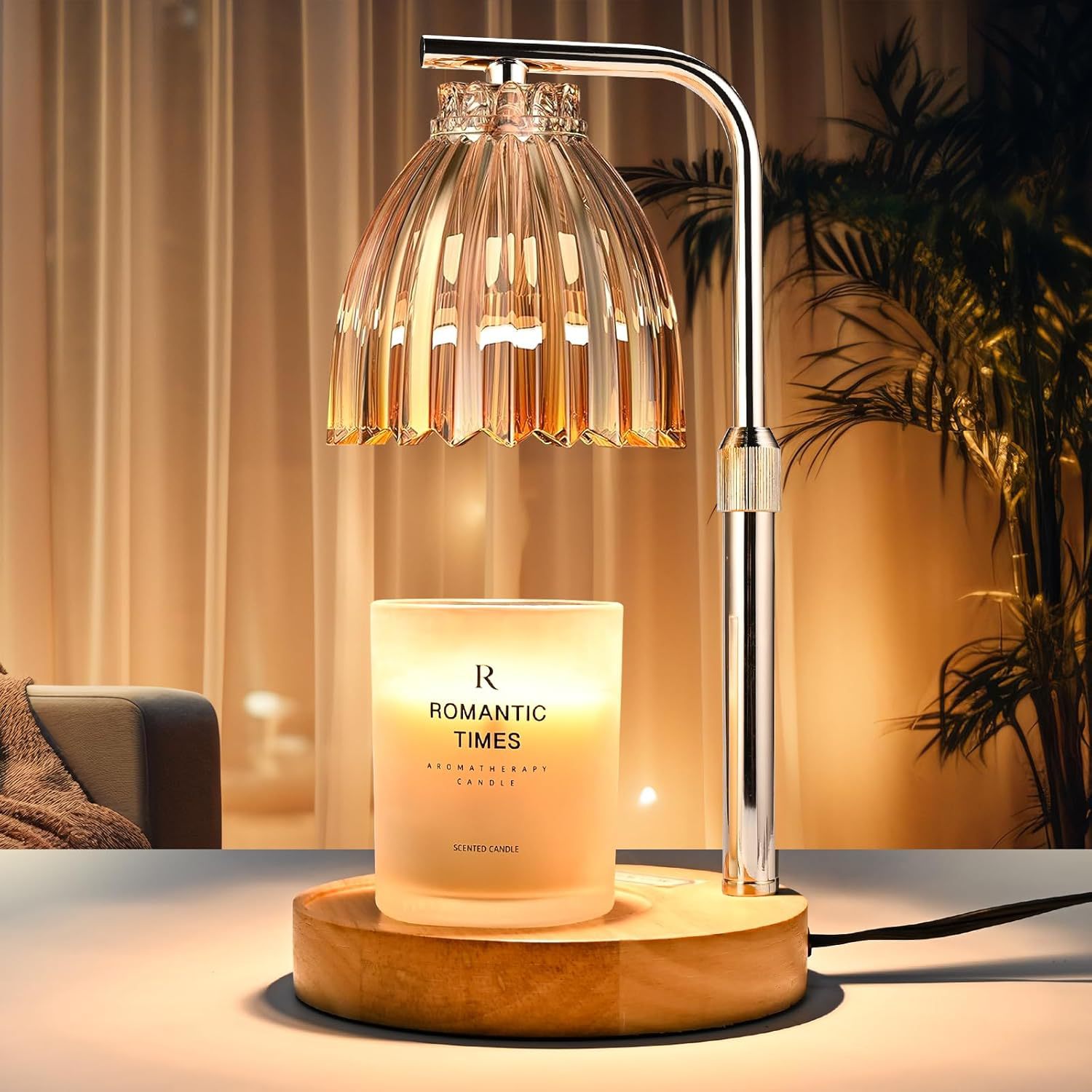Adjustable Height Aromatherapy - Wax Warmer 评论和价格