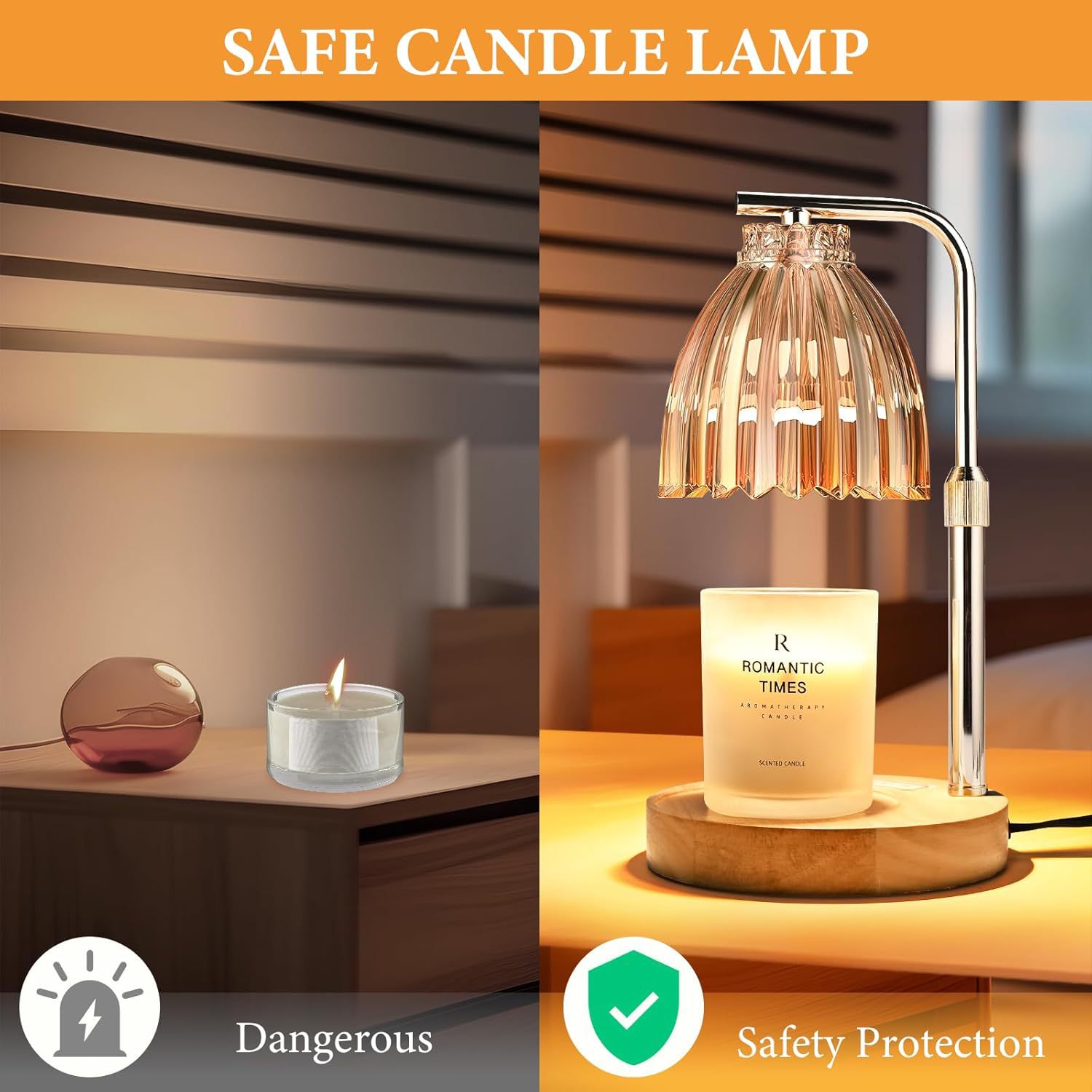 Adjustable Height Aromatherapy - Wax Warmer 评论和价格