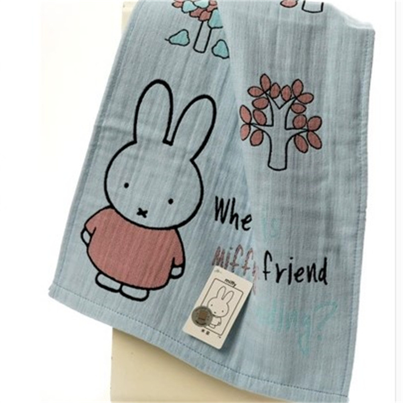 Miffy 100% Cotton Gauze Towel, - Spa Towel 评论和价格