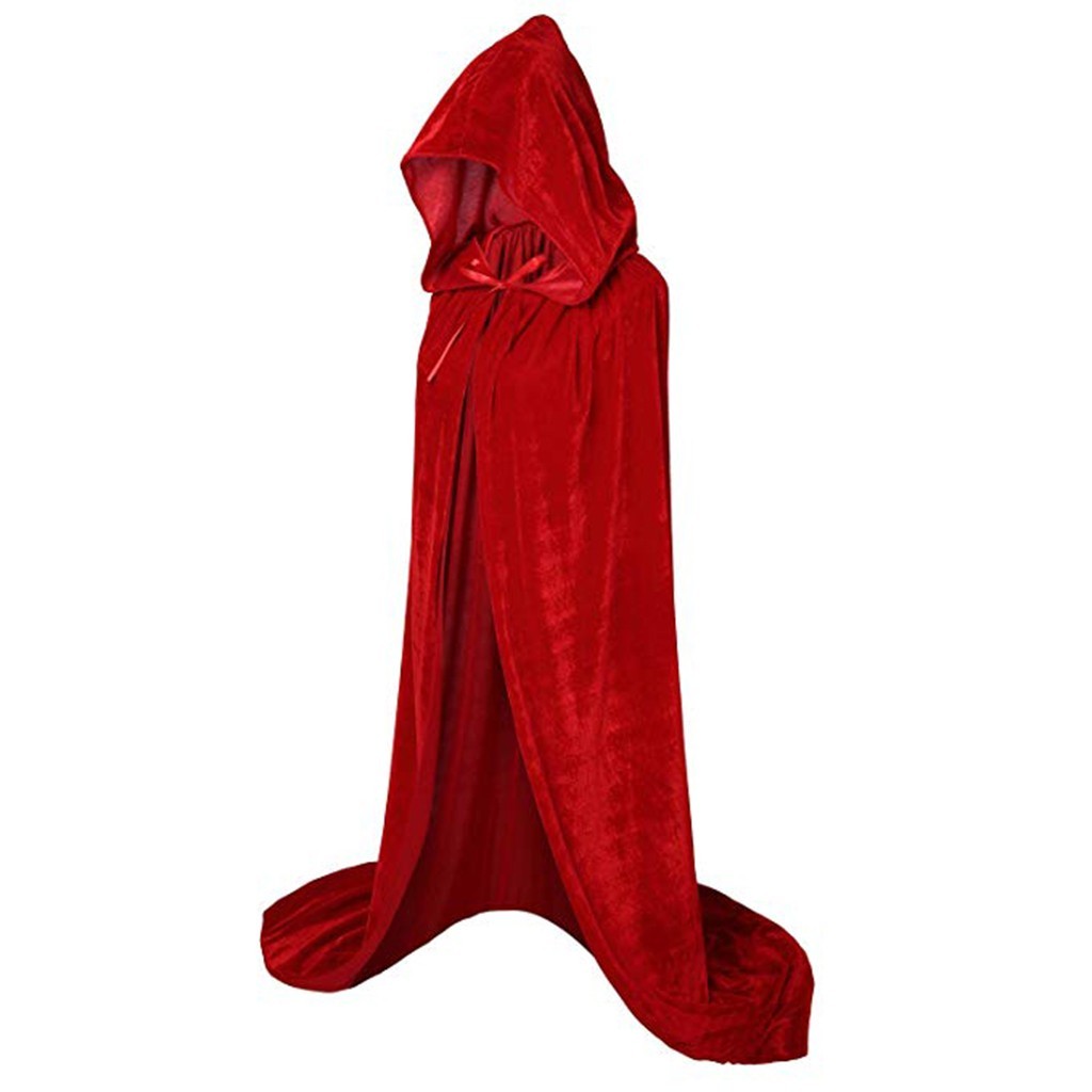 Halloween Cloaks Gothic Hooded - Bathrobe 评论和价格