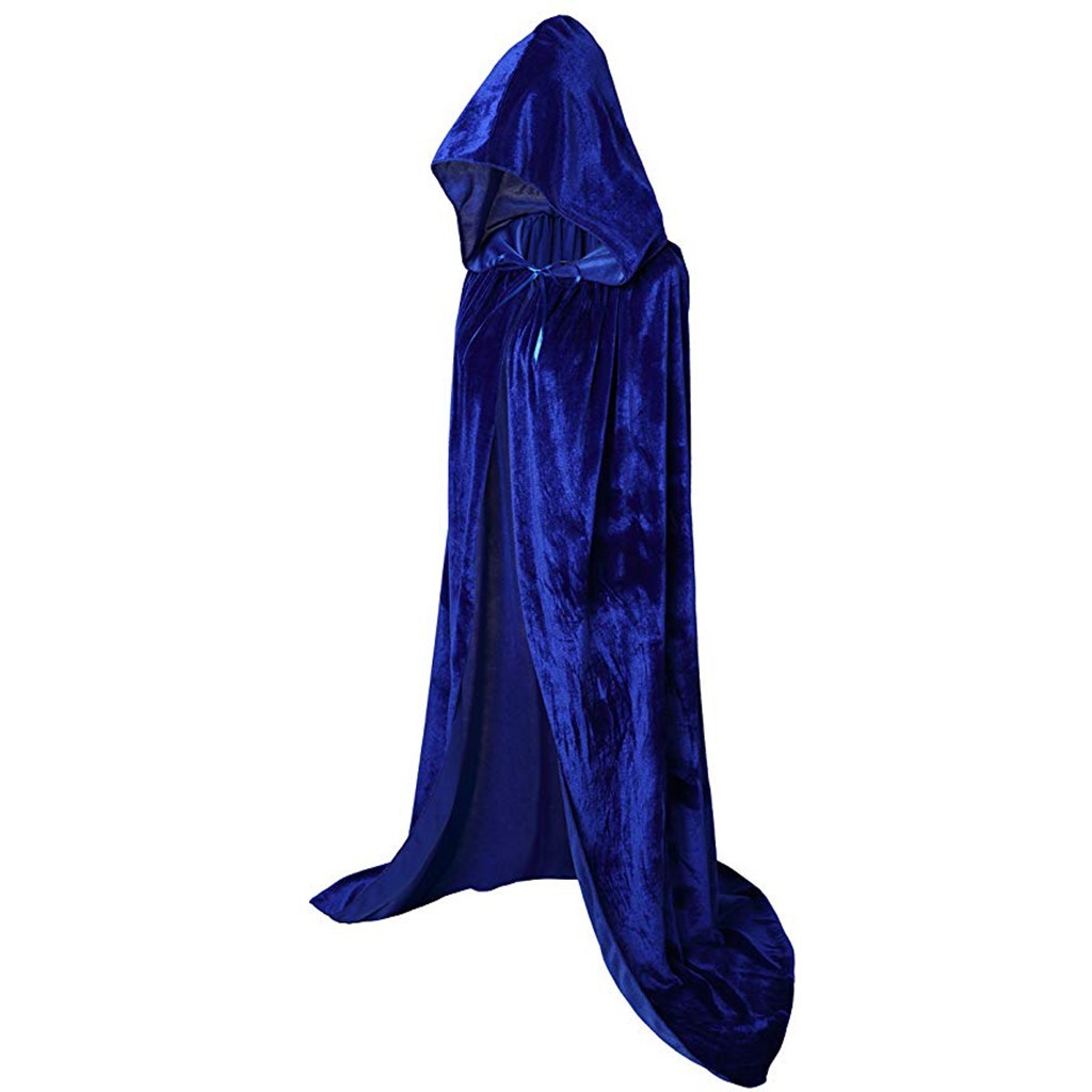 Halloween Cloaks Gothic Hooded - Bathrobe 评论和价格