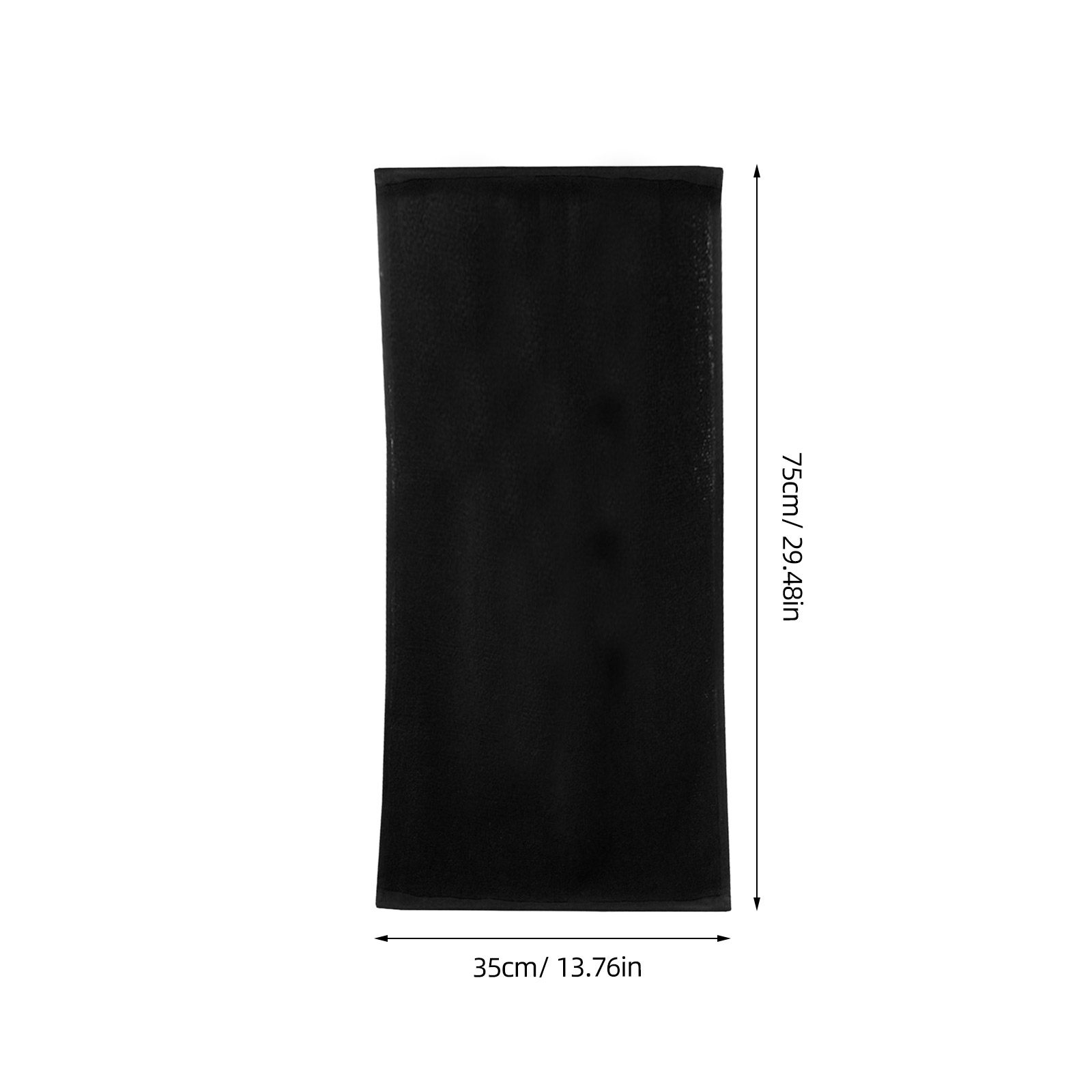 Extra Large Black Cotton Hand  - Spa Towel 评论和价格