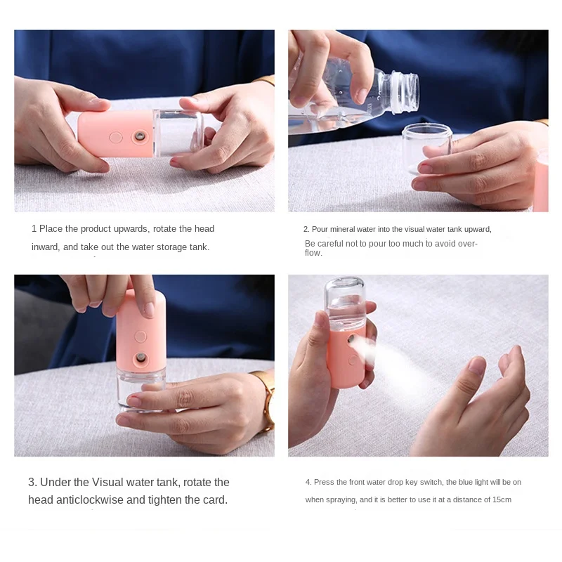 Mini Portable Humidifier Facia - Face Steamer 评论和价格