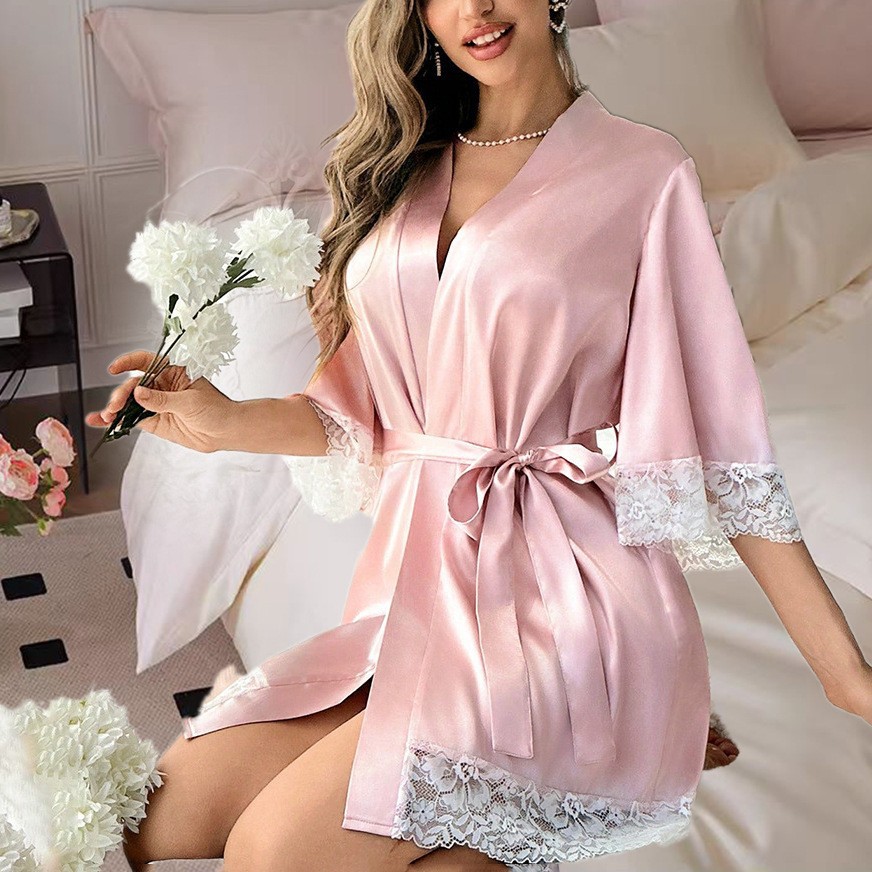 European and American bride ba - Bathrobe 评论和价格