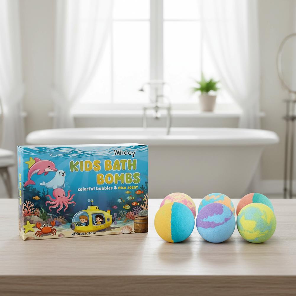 6pcs/Box Colorful Bath Bombs,  - Bath Salts 评论和价格