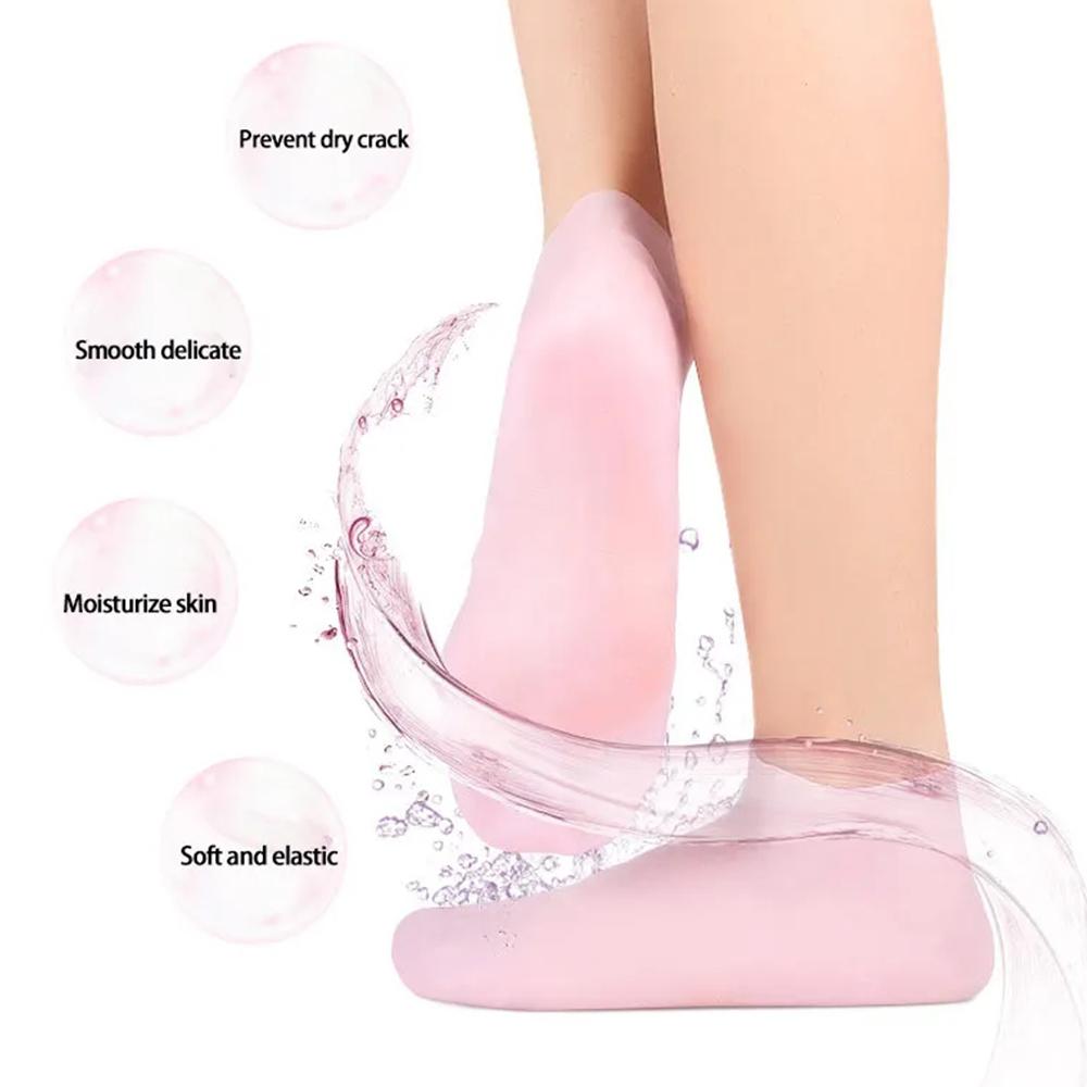 1Pair Silicone Foot Care Socks - Foot Spa 评论和价格