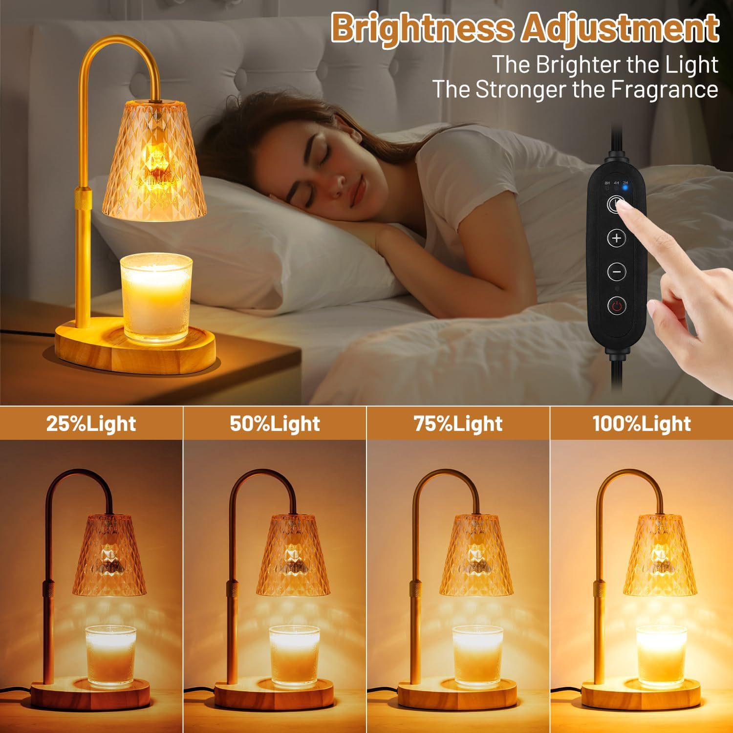 Flameless Wax Melt Warmer Lamp - Wax Warmer 评论和价格