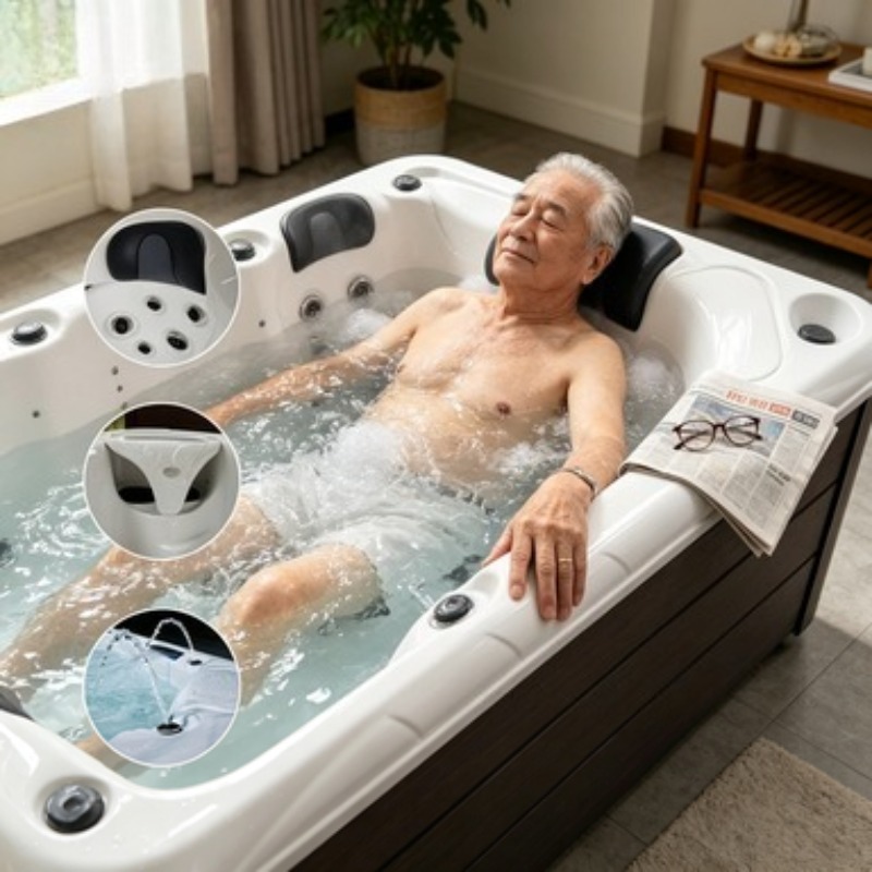 Massage Bathtub Acrylic Whirlp - Hot Tub 评论和价格