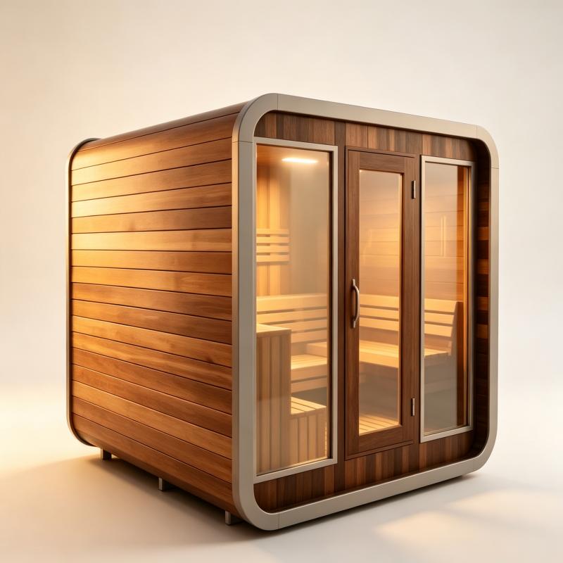 Luxury Custom Sauna Room Solid - Spa Wellness Gym 评论和价格