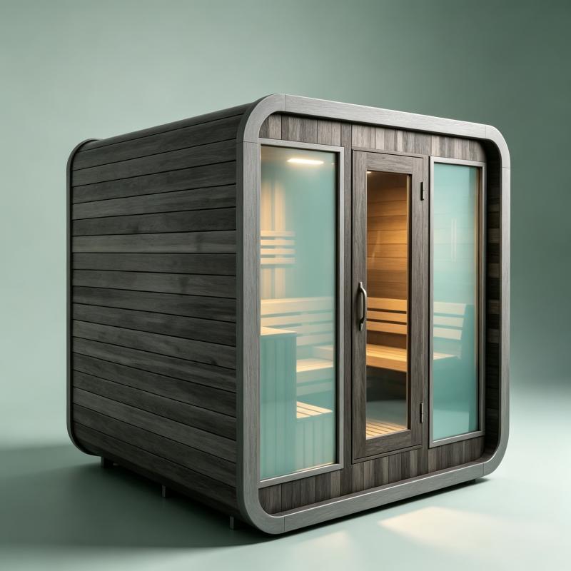 Luxury Custom Sauna Room Solid - Spa Wellness Gym 评论和价格