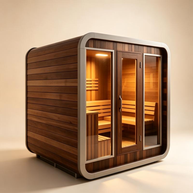 Luxury Custom Sauna Room Solid - Spa Wellness Gym 评论和价格