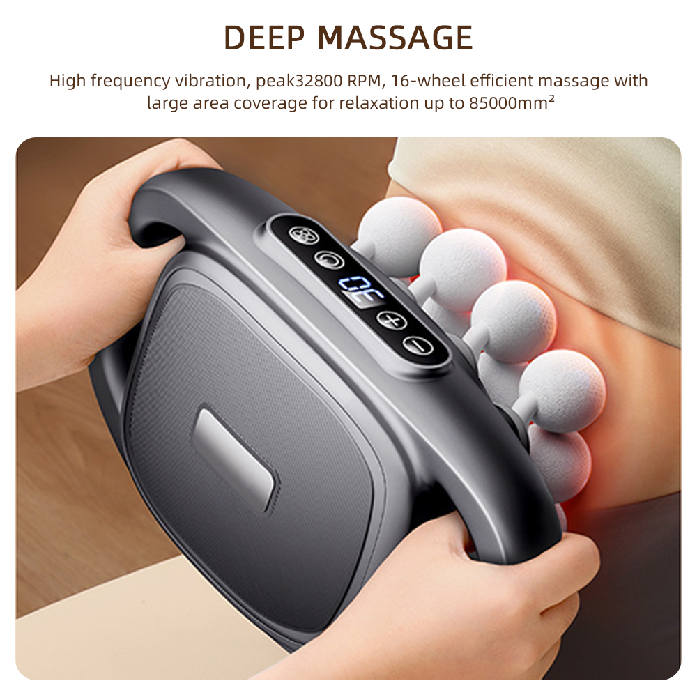 16-Head Fascia Gun High-Freque - Massage Gun 评论和价格