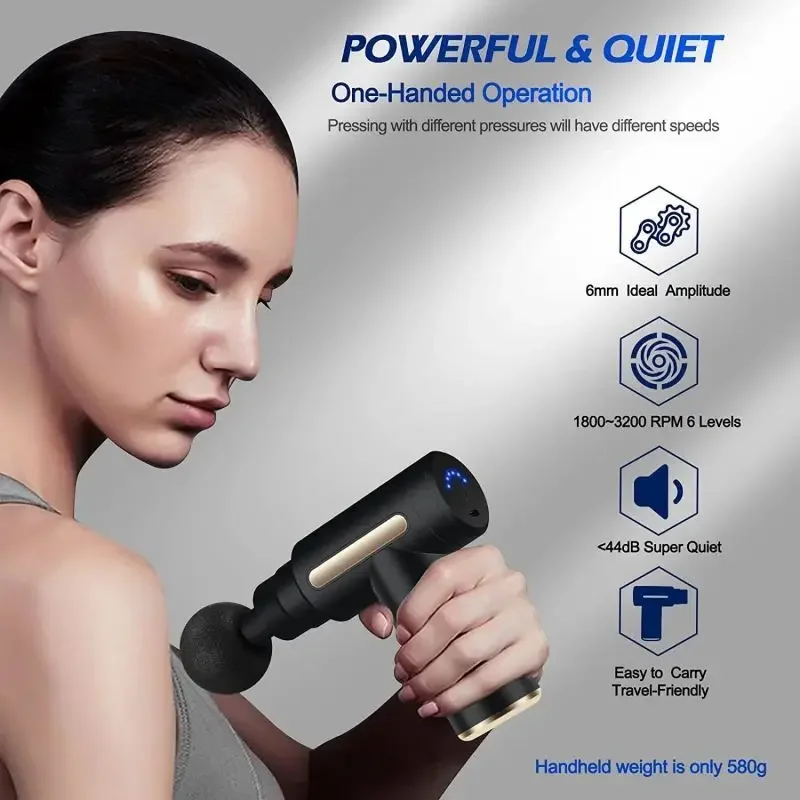 Portable Fascial Massage Gun E - Massage Gun 评论和价格