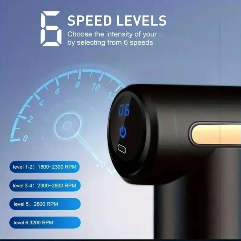 Portable Fascial Massage Gun E - Massage Gun 评论和价格