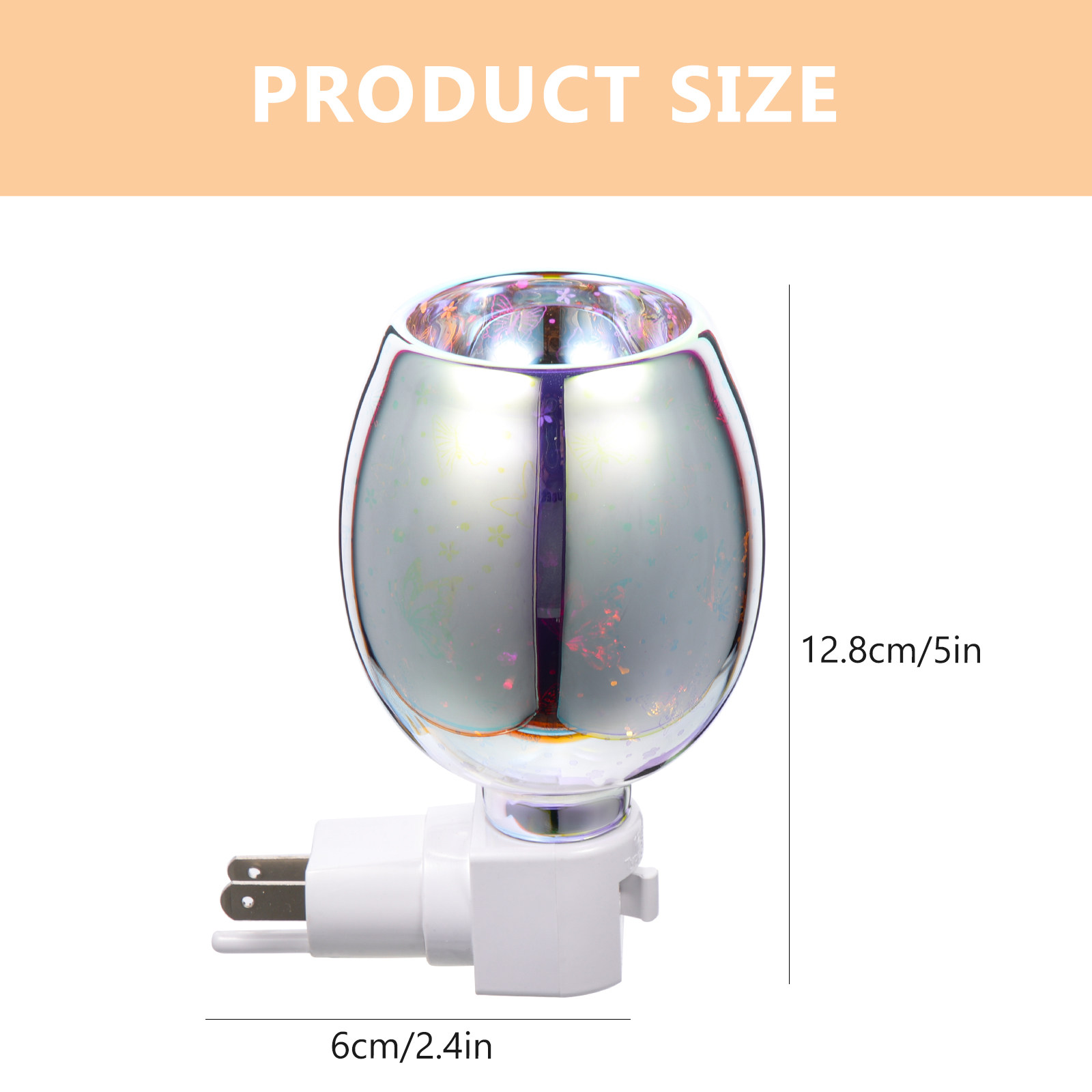 Plug In Glass Fragrance Warmer - Wax Warmer 评论和价格