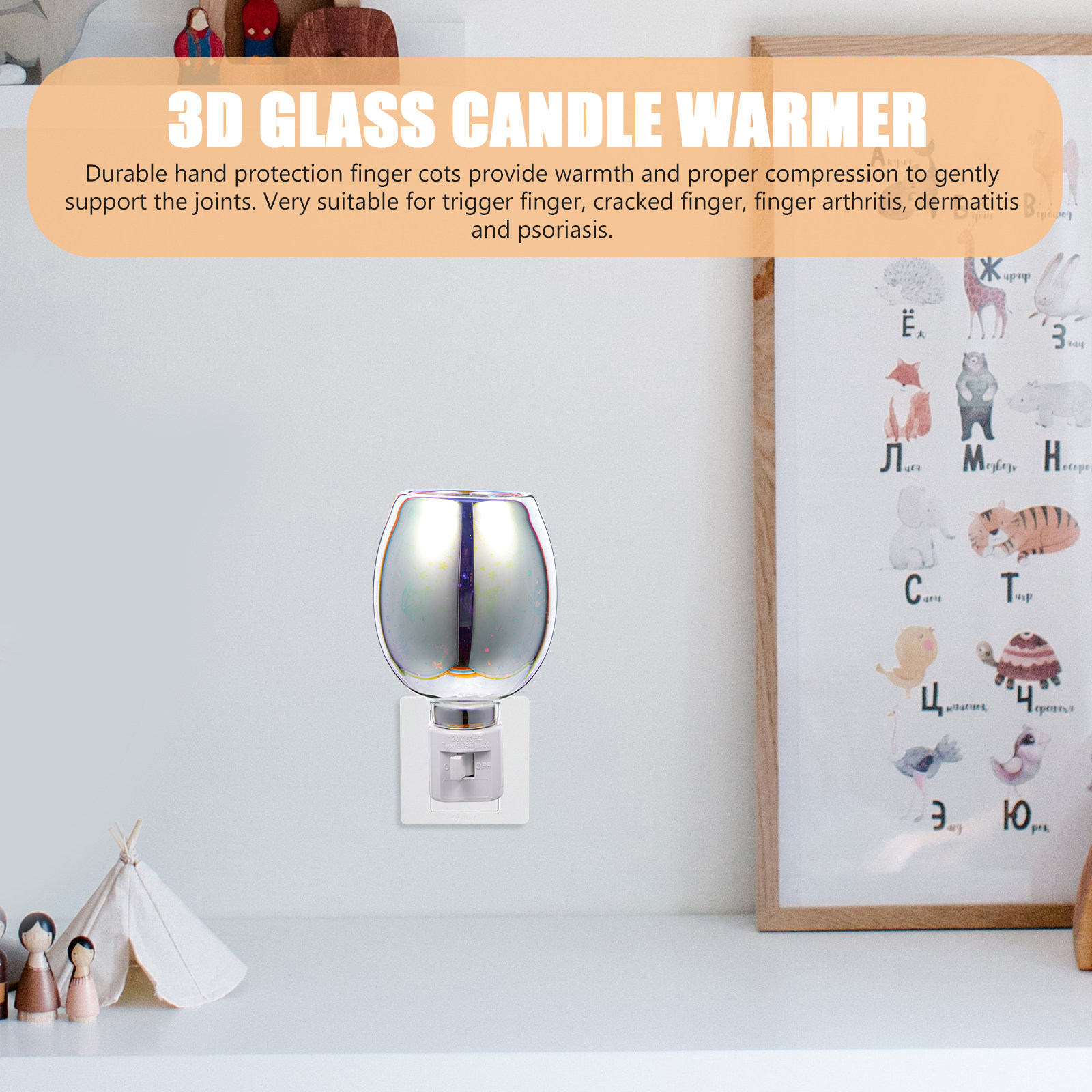 Plug In Glass Fragrance Warmer - Wax Warmer 评论和价格