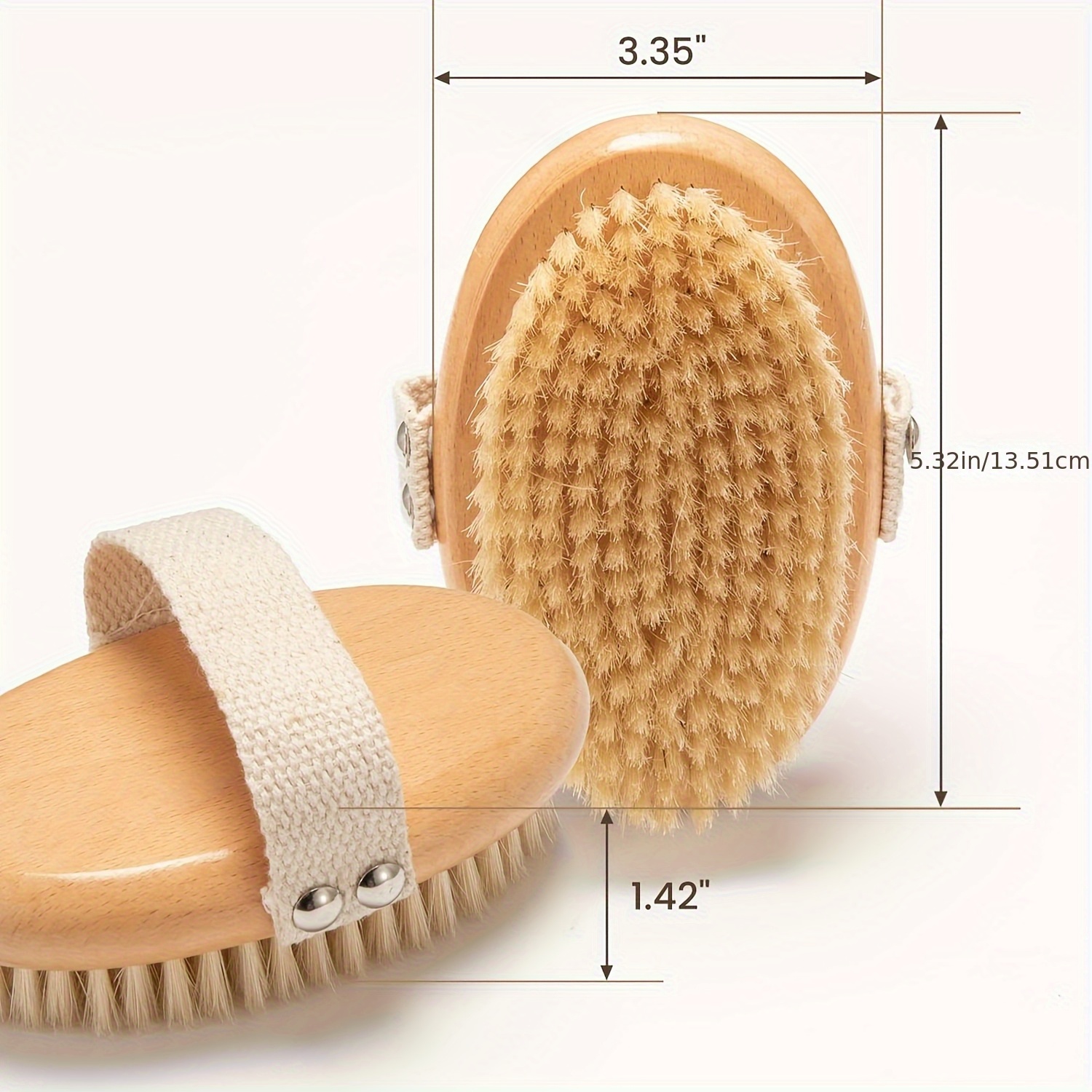 2Pcs Dry Brushing Body Brush a - Body Brush 评论和价格