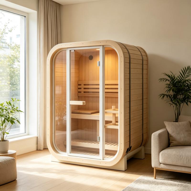 Custom Luxury Sauna Cabin Soli - Spa Wellness Gym 评论和价格