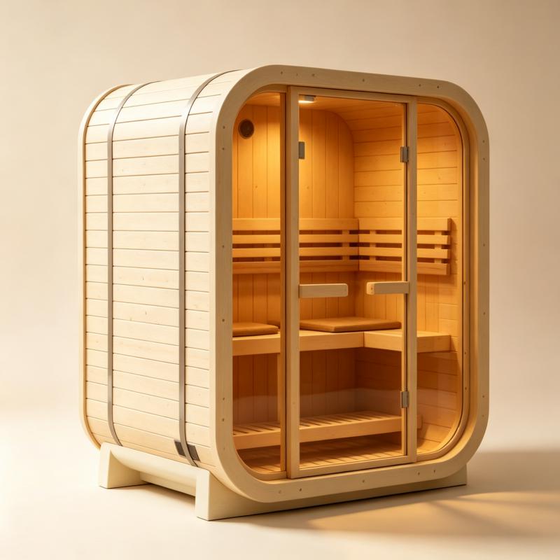 Custom Luxury Sauna Cabin Soli - Spa Wellness Gym 评论和价格