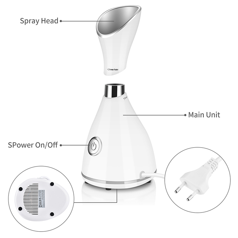Portable Nano Ionic Hot Mist F - Face Steamer 评论和价格