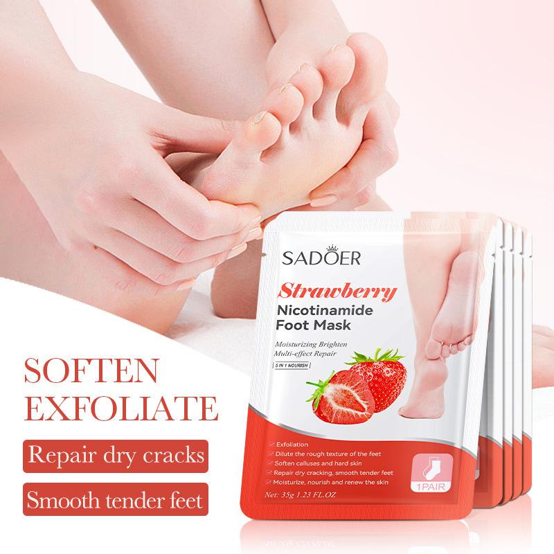 1 Pairs SADOER Fruits Foot Mas - Foot Spa 评论和价格